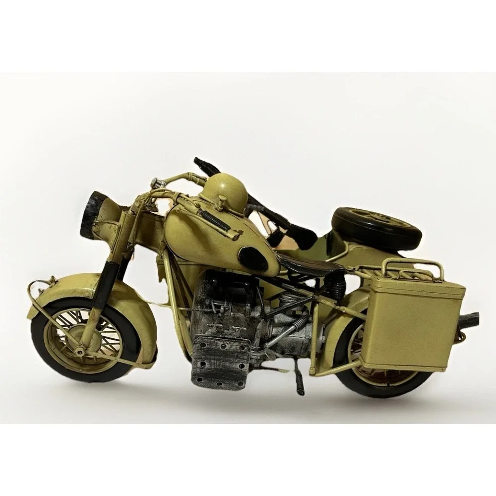 1/6 Metal WWII BMW 71 ONE SEATER Motorcycle with Sidecar EXTREMELY RARE!